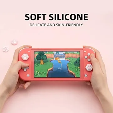 GeekShare Cat Paw Thumb Grip Caps for Switch - 4PCS