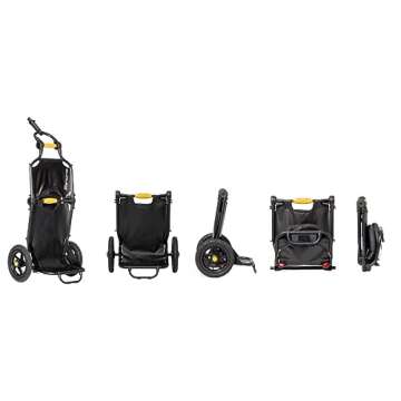 Burley Travoy Compact Cargo Bike Trailer - Tool Free Setup