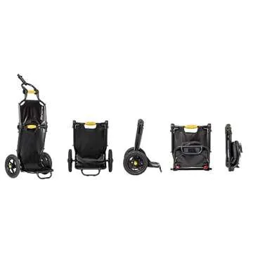 Burley Travoy Compact Cargo Bike Trailer - Tool Free Setup