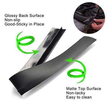 Kitchen Silicone Stove Gap Cover（2 Pack),25/21inch Kitchen Silicone Stove Counter Gap Cover Betwee...