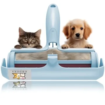 ORDORA Pet Hair Remover Roller for Easy Fur Removal from Furniture