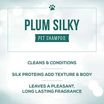 Nature's Specialties Plum Silky Dog Shampoo 16oz - Professional Care