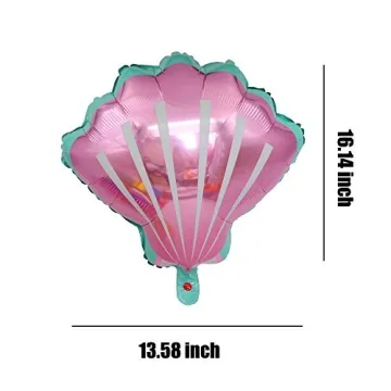 HORUIUS Sea Shell Balloons – Perfect for Parties