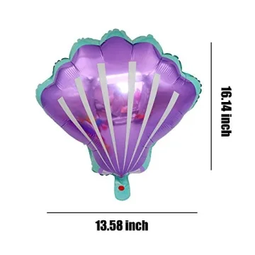 HORUIUS Sea Shell Balloons – Perfect for Parties