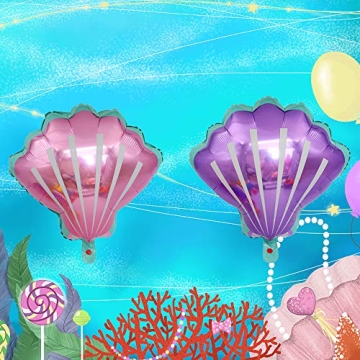 HORUIUS Sea Shell Balloons – Perfect for Parties