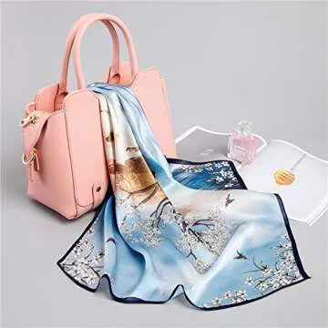 ANDANTINO 100% Silk Scarf - Elegant & Versatile Accessory