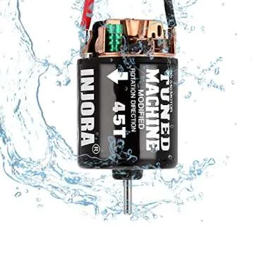 INJORA 540 Brushed Motor 45T for RC Crawler Cars