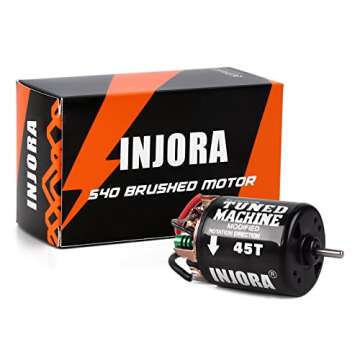INJORA 540 Brushed Motor 45T for RC Crawler Cars