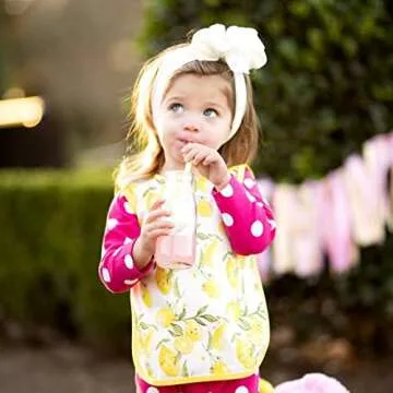 BapronBaby Lemon Bib - Soft, Waterproof, & Easy to Clean
