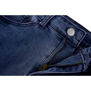imesrun Womens Mini Denim Skirts - Trendy High Waisted Style