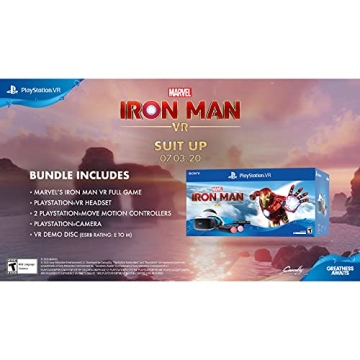 Sony PlayStation VR Iron Man Bundle Great for Gamers