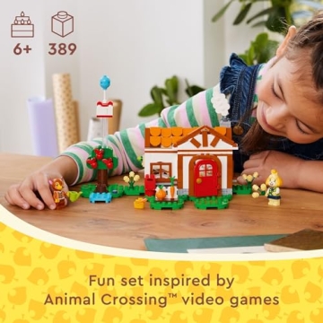 LEGO Animal Crossing Isabelle’s House Visit Set for Kids