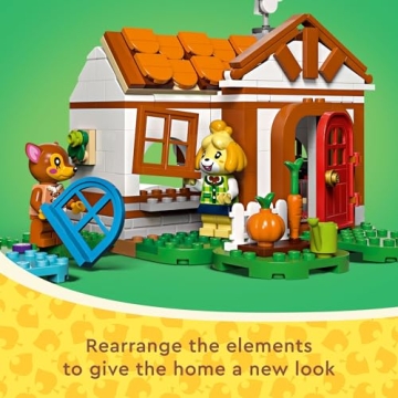 LEGO Animal Crossing Isabelle’s House Visit Set for Kids