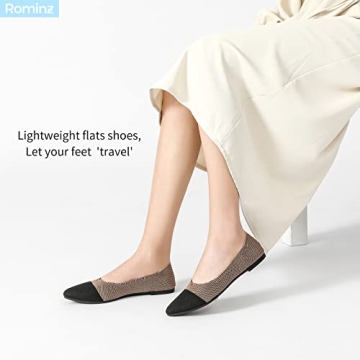 Rominz Women’s Comfortable Ballet Flats for Everyday Style