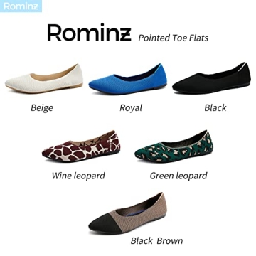 Rominz Women’s Comfortable Ballet Flats for Everyday Style