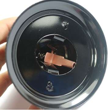 KiaoTime Desk Kitchen Bar Counter Top Service Call Bell Ring for a Coffee Desk Top Bell Ring for Service Call Bell Stage Hens Party Wedding Accessory (Ring for a Coffee)