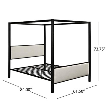 Christopher Knight Home Kama Canopy Queen Bed - Modern Elegance