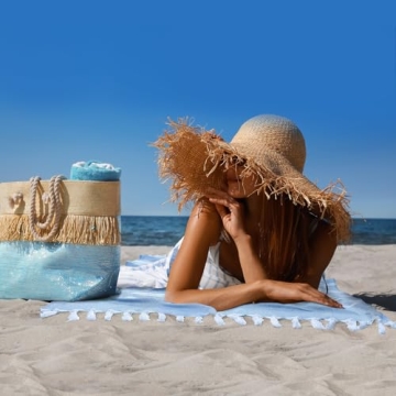 Oversized Quick Dry Turkish Beach Towels in Bulk Pack