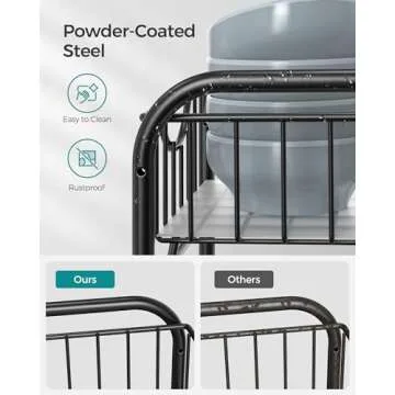 SONGMICS 2-Tier Pull Out Organizer for Kitchen & Bathroom