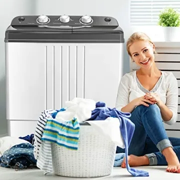 Giantex EP20313 Washing Machine - Compact & Efficient