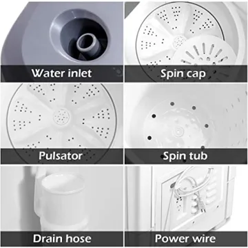 Giantex EP20313 Washing Machine - Compact & Efficient