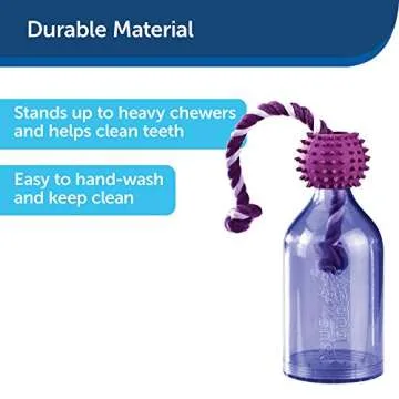 PetSafe Busy Buddy Tug-A-Jug Dog Toy – Slow Feeder and Trainer – Small