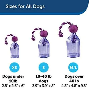 PetSafe Busy Buddy Tug-A-Jug Dog Toy – Slow Feeder and Trainer – Small