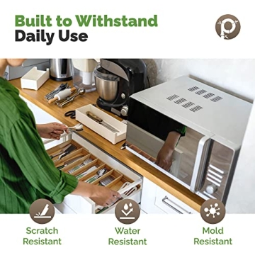 Expandable Bamboo Silverware Organizer for Every Drawer