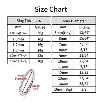 AROWRO Septum Clicker Rook Helix Daith Cartilage Tragus Earrings Nose Hoop AB CZ 16G 6mm 316L Surgical Steel Rose Gold Conch Piercing Jewelry Sleeper Earring