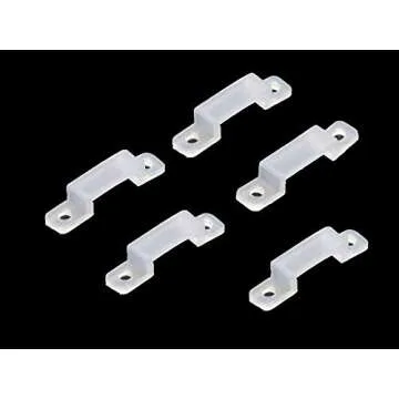 Secure LED Strip Light Brackets with Screws Included