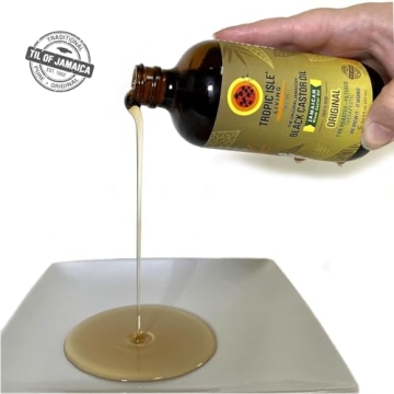 Tropic Isle Living Jamaican Black Castor Oil 8oz | Hair & Skin Care