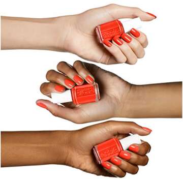 essie Nail Polish, Glossy Shine Finish, Geranium, 0.46 fl. oz.