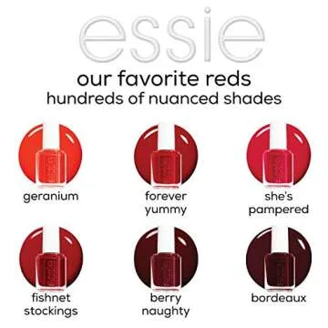 essie Nail Polish, Glossy Shine Finish, Geranium, 0.46 fl. oz.