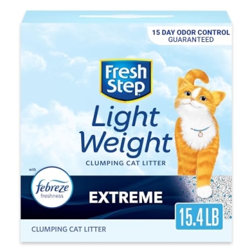 Fresh Step Lightweight Cat Litter with Febreze Freshness