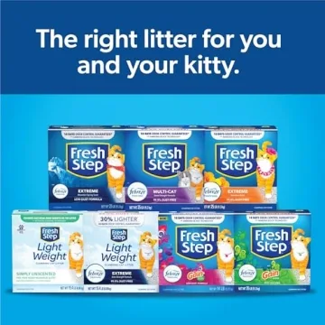 Fresh Step Lightweight Cat Litter with Febreze Freshness