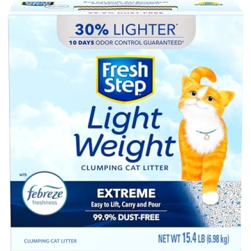 Fresh Step Lightweight Cat Litter with Febreze Freshness