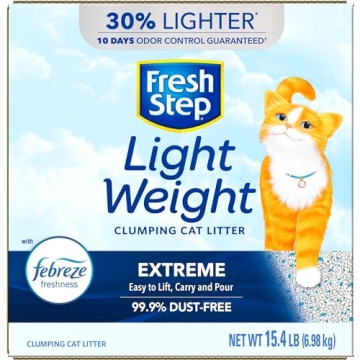 Fresh Step Lightweight Cat Litter with Febreze Freshness