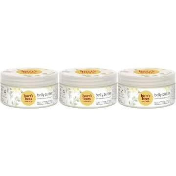Burt's Bees Mama Belly Butter 3-Pack for Pregnancy Care