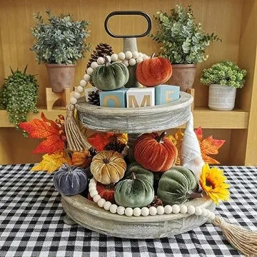 Handmade Velvet Pumpkins for Fall Decor and Gifts