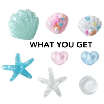 FAFAPIDAI Cartoon Shell Shoe Charms for Stylish Footwear