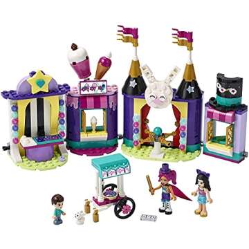 LEGO Friends Magical Funfair Stalls 41687 Building Kit; Carnival Pretend Play Toy for Kids Who Love ...