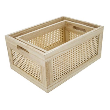 Elegant Wooden Baskets for Stylish Organization