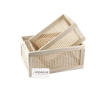 Elegant Wooden Storage Baskets – Perfect for Any Room!