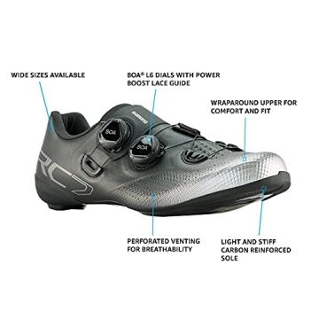 SHIMANO SH-RC702 Road Cycling Shoe - Lightweight & High Performance