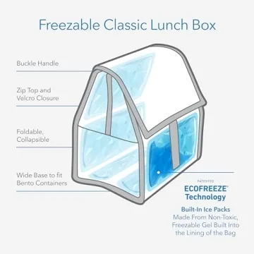 Packit Freezable Lunch Bag - Unicorn Sky Design