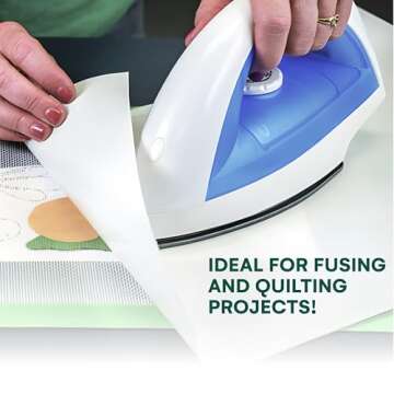 3 Pack PTFE Sheet/Teflon Sheets Multiple Sizes. Non Stick Transparent Reusable Sheets, Extra-Thick a...