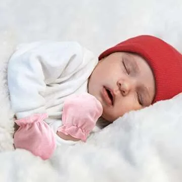 BQUBO Newborn Infant Toddler Mittens - Cute & Comfortable