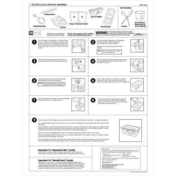Smithsonian Crystal Growing Gem Like