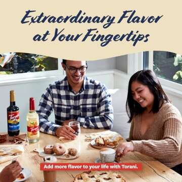 Torani Amaretto Syrup for Flavorful Beverages