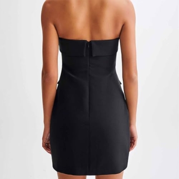 Elegant Tube Top Dress for Summer Events and Nights Out